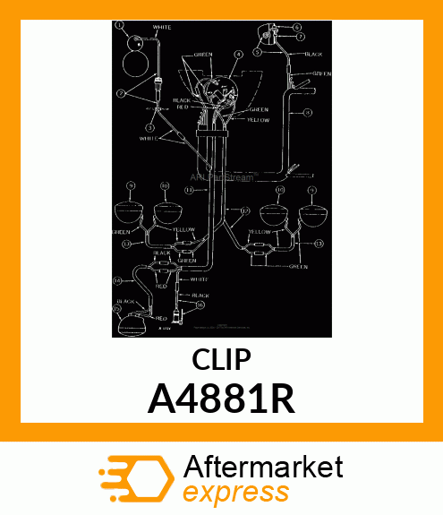 CLIP A4881R