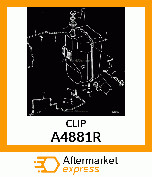 CLIP A4881R