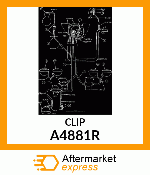 CLIP A4881R