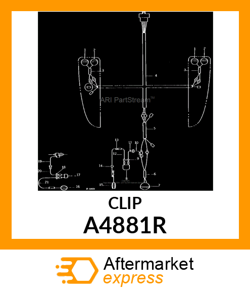 CLIP A4881R