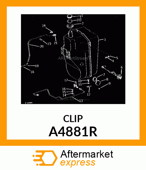 CLIP A4881R