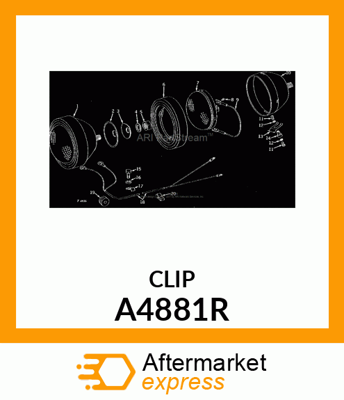 CLIP A4881R