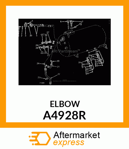 ELBOW,45 DEGREE FLARE TYPE A4928R