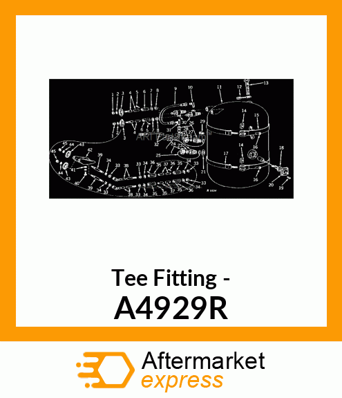 Tee Fitting - A4929R