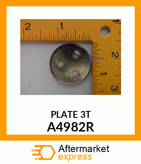 PLATE,PLATED A4982R