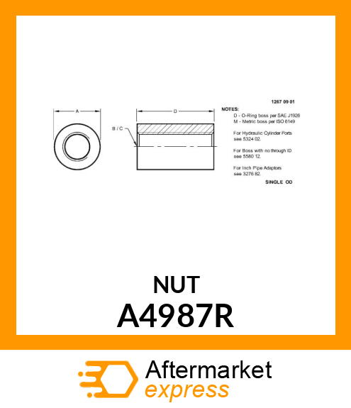 Bushing A4987R