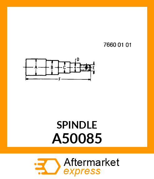 SPINDLE A50085