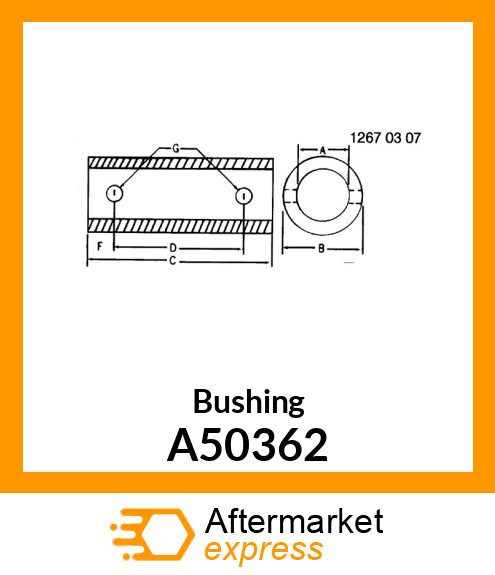 Bushing A50362