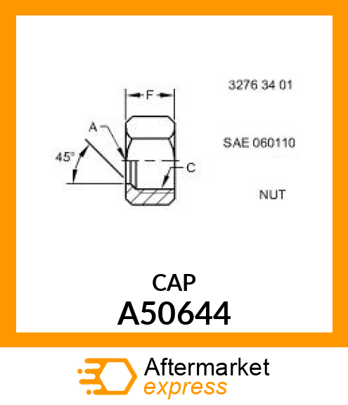 Tube Nut A50644