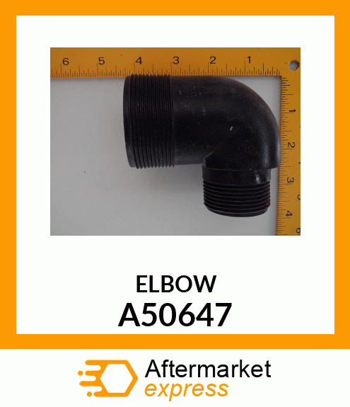 ELBOW, COMPRESSION FITTING A50647