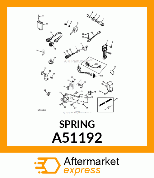 SPRING, COMPRESSION A51192