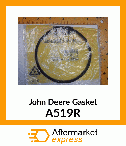 GASKET,OIL FILTER BOTTOM A519R