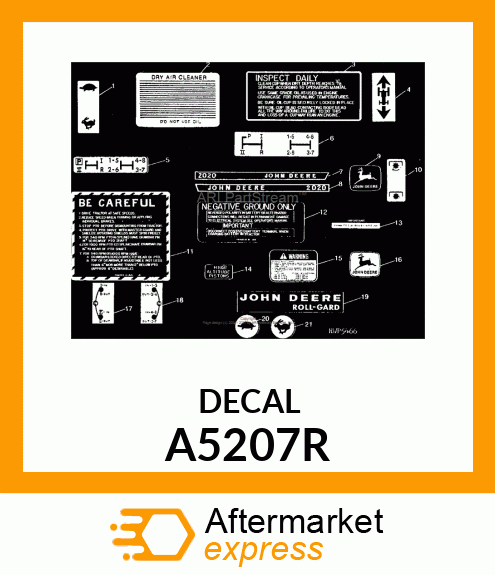 Label A5207R