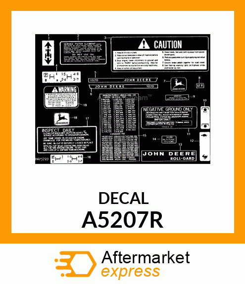 Label A5207R