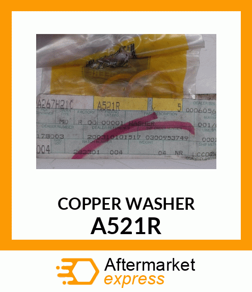 Washer A521R