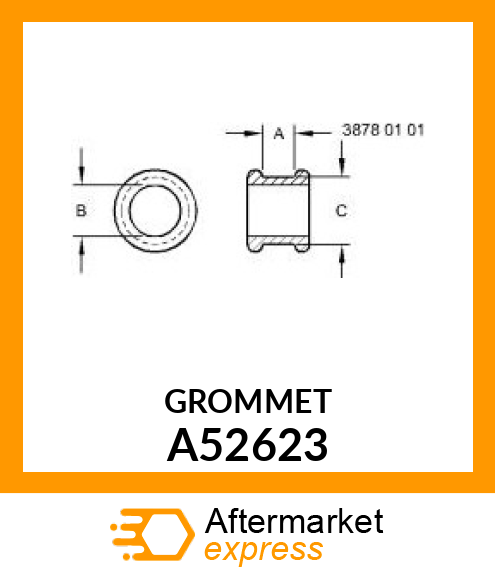 GROMMET, 1" A52623