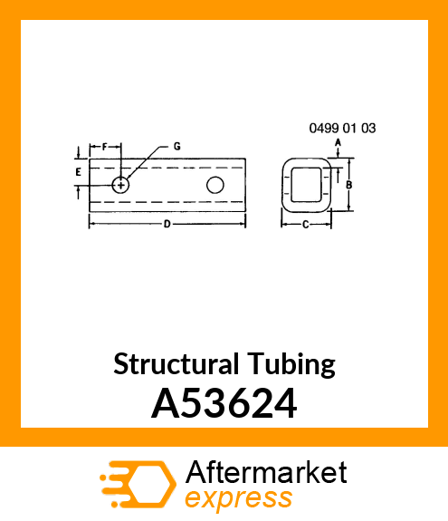 Structural Tubing A53624
