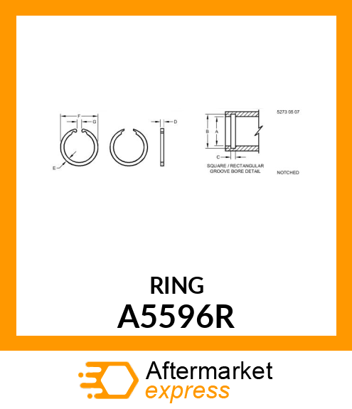 Snap Ring A5596R