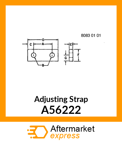 Adjusting Strap A56222