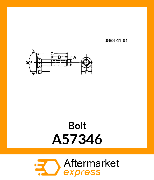 Bolt A57346