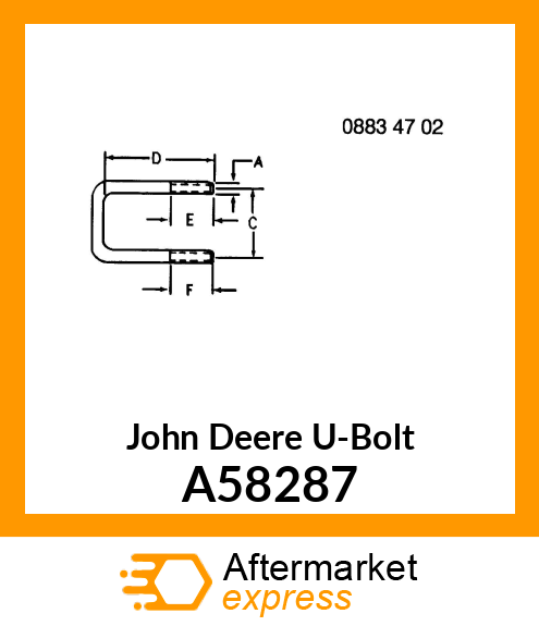 U-Bolt A58287