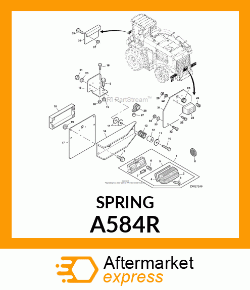 Spring A584R