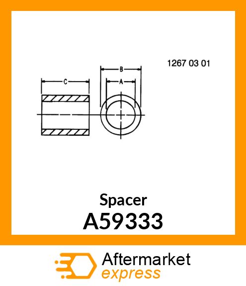 Spacer A59333