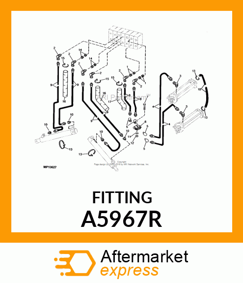 Fitting A5967R