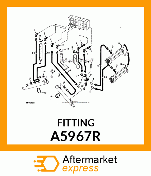 Fitting A5967R