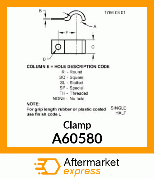 Clamp A60580