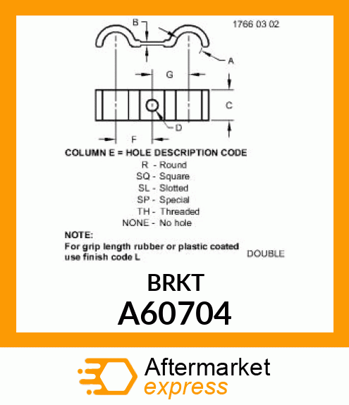 Clamp A60704