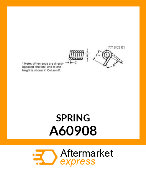 Extension Spring A60908