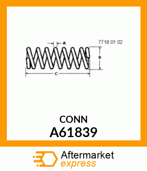 COMPRESSION SPRING A61839