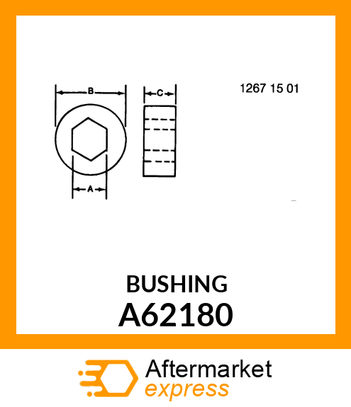 Bushing A62180