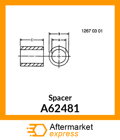 Spacer A62481