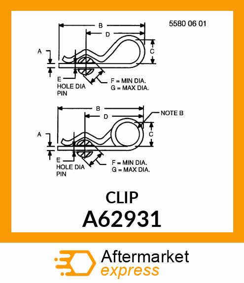 AGITATOR, HAIRPIN AGITATOR A62931