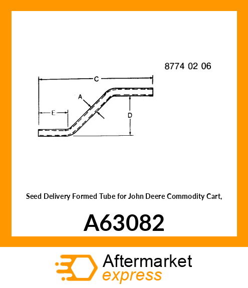 TUBE,ROUND A63082