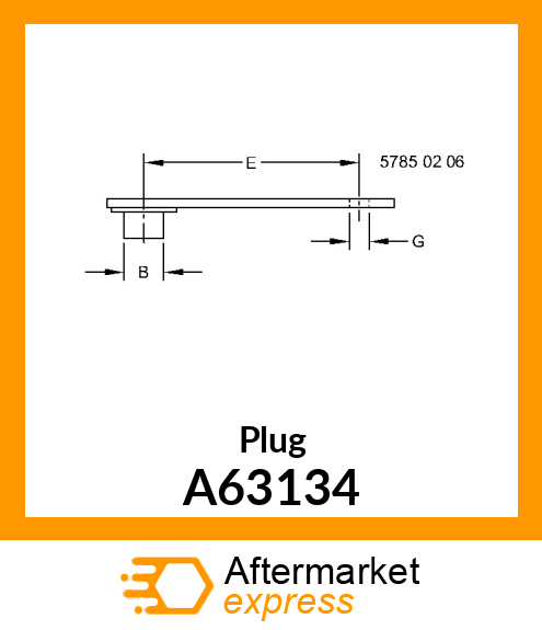 Plug A63134