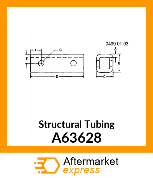 Structural Tubing A63628