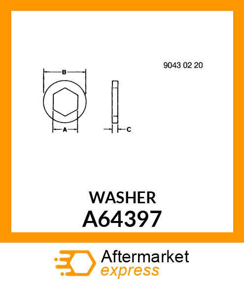 Washer A64397