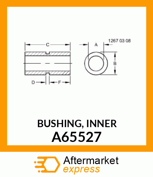 BUSHING, INNER A65527