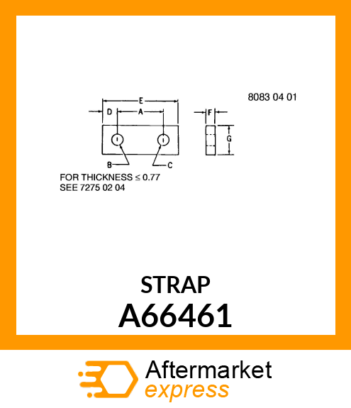 STRAP A66461