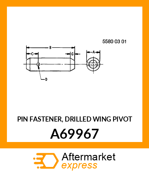 Pin Fastener A69967