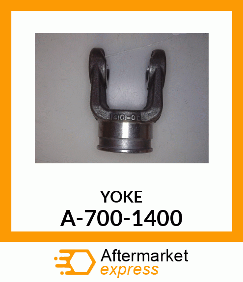 Universal Joint Yoke - YOKE, TWD 14 1-1/4X1 3/8 A-700-1400