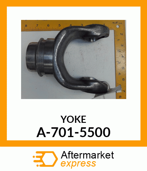 Universal Joint Yoke - TUBE WELD YOKE (W/ BEARING GROOVE) A-701-5500