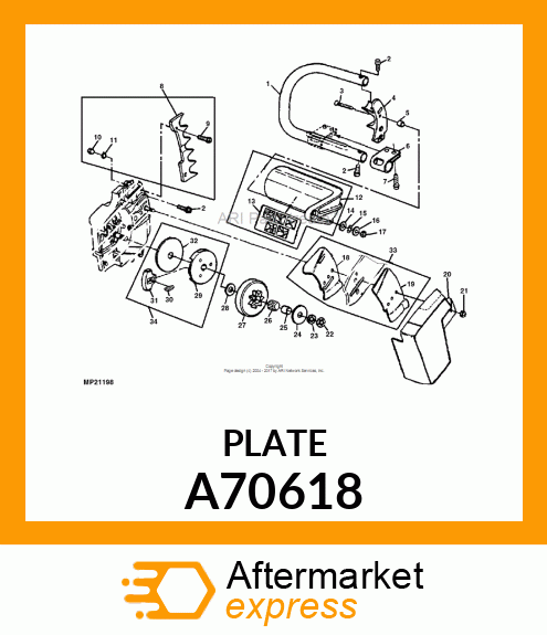 Guide Bar Plate Kit A70618