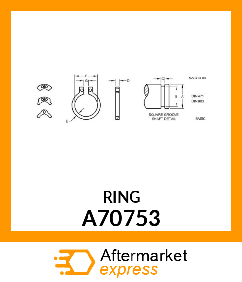 Snap Ring A70753