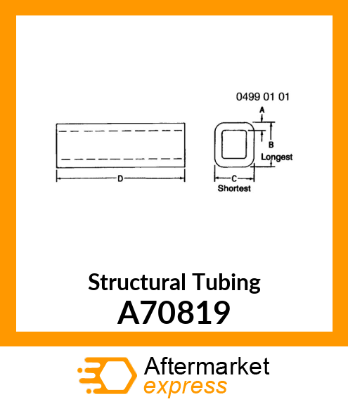 Structural Tubing A70819