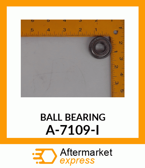 Ball Bearing - BRG., BALL; 7100 SERIES A-7109-I