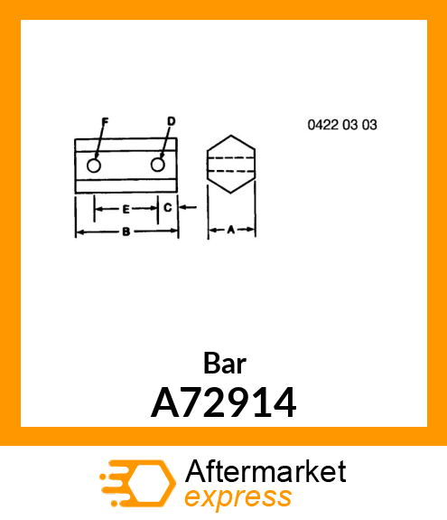Bar A72914